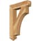 Ekena Millwork Westlake Arts & Crafts Rough Sawn Bracket, Western Red Cedar, 4"W x 20"D x 28"H BKT04X20X28WTL03RWR - alternate 1